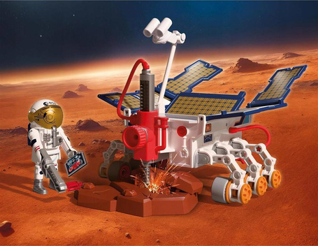 PLAYMOBIL SPACE 72012 Łazik badawczy ESA Mars, zestaw dla dzieci +4 lata