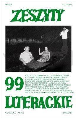 Zeszyty literackie 99 3/2007