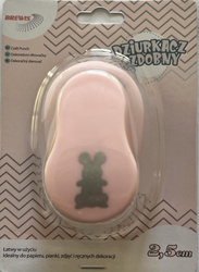 Dziurkacz ozdobny Zając 2.5cm