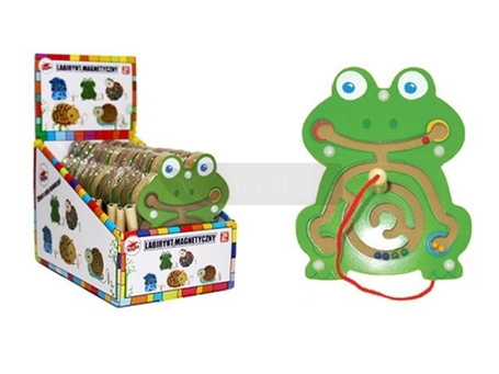 Żaba, zabawka magnetyczna