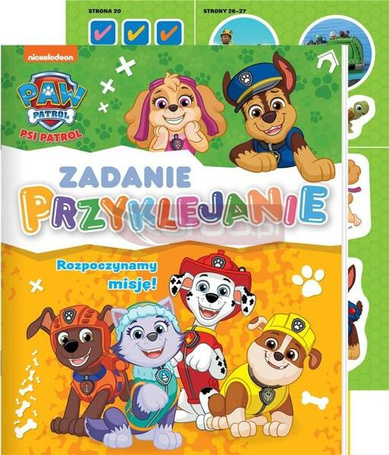 Psi Patrol. Zadanie Przyklejanie cz.6