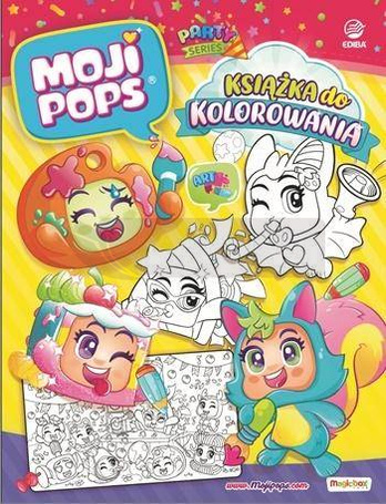 MojiPops - Książka do kolorowania