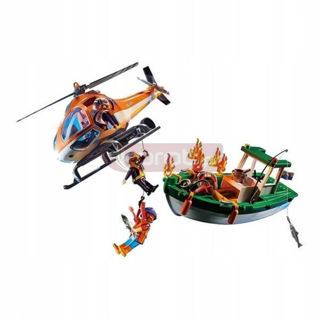 PLAYMOBIL 70491 MISJA PRZYBRZEŻNEJ STRAŻY POŻARNEJ