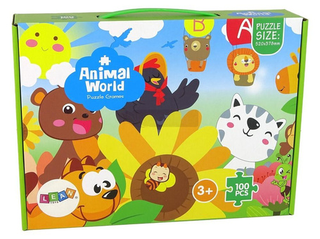 Puzzle 100 Zwierzątka