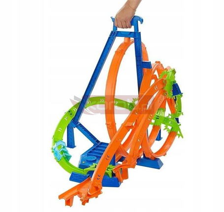 HOT WHEELS ZESTAW TORÓW EPICKA PĘTLA KRAKS + autko 1:64 w zestawie HNL97