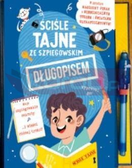 Sekretnik dla chłopców ze szpiegowskim długopisem