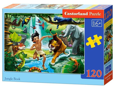Puzzle 120 Jungle Book CASTOR