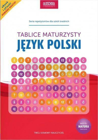 Tablice maturzysty. Język polski