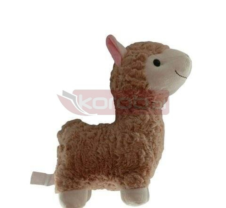 Lama 35cm brązowa