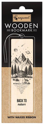 Zakładka drewniana Back to nature