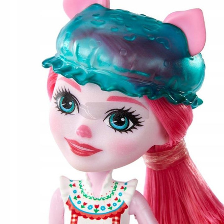 ENCHANTIMALS ZESTAW RADOSNA KĄPIEL PETYA PIG GJX36