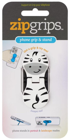 ZipGrip uchwyt na palce do telefonu Wzory geomet.