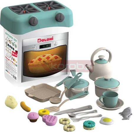 Kuchenka z akcesoriami 34el