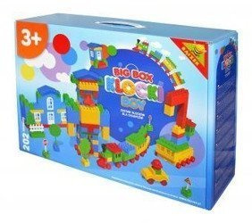 Klocki konstrukcyjne w pudełku