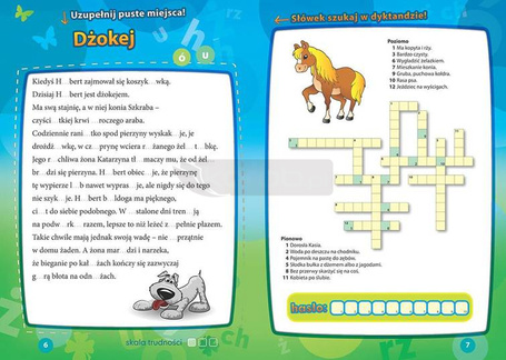 Dyktanda z humorem do klasy 3