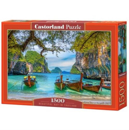 Puzzle 1500 Piękna zatoka w Tajlandii CASTOR