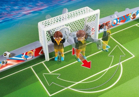 PLAYMOBIL 6857 Duży przenośny stadion piłkarski