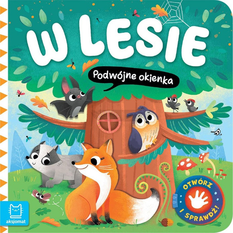 Otwórz i sprawdź! W lesie. Podwójne okienka