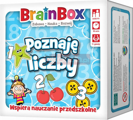 Gra BrainBox - Poznaję liczby