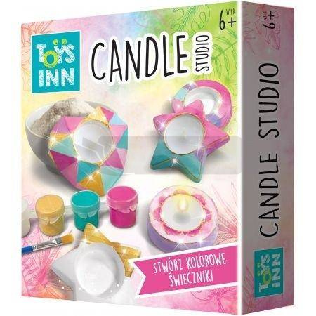 Gipsowe świeczniki Candles Studio STnux