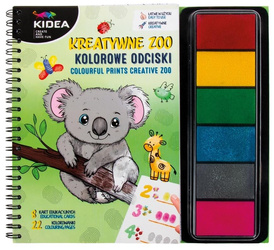 Odciski kreatywne zoo KIDEA