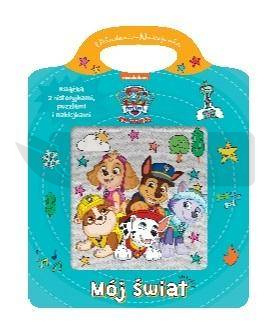 Psi Patrol. Układanka-Naklejanka. Mój świat