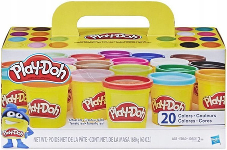 Play Doh Zestaw 20 tub walizeczka A7924