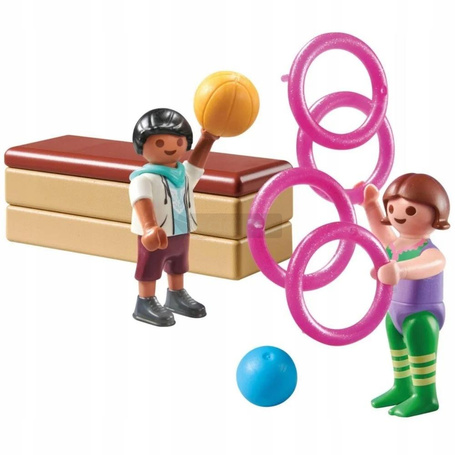 PLAYMOBIL 71757 Gimnastyka dziecięca, zestaw dla dzieci +4 lata