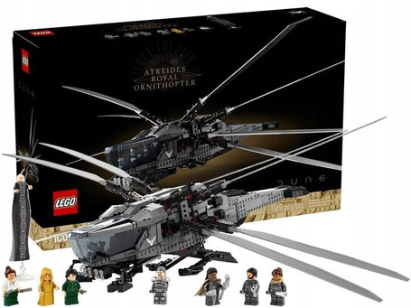 LEGO ICONS 10327 DUNE DIUNA ATREIDES ROYAL ORNITHOPTER zestaw klocków +18