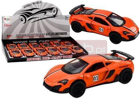 Auto sportowe 1:32 pomarańczowe