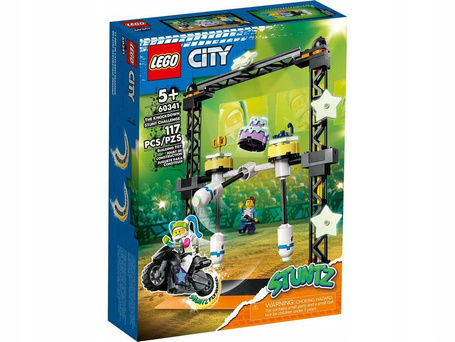 LEGO CITY 60341 WYZWANIE KASKADERSKIE PRZEWRACANIE zestaw dla dzieci +5 lat