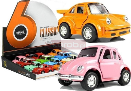 Autko klasyczne metalowe z dźwiękiem MIX