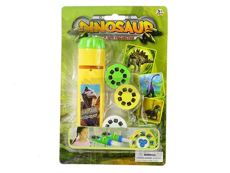 Projektor latarka dinozaur