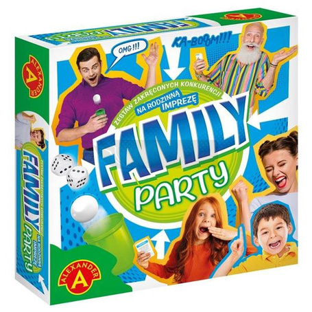 Zestaw gier imprezowyvh Family Party ALEX