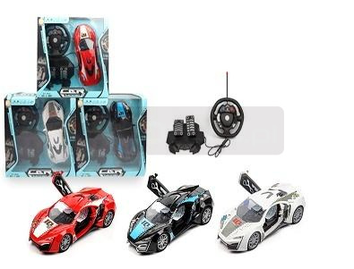 Auto RC z kierownicą i pedałami MIX