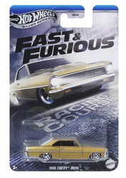 HOT WHEELS Silver Series FAST & FURIOUS RACING COURSE 4/5 1996 Chevy Nova JBY42