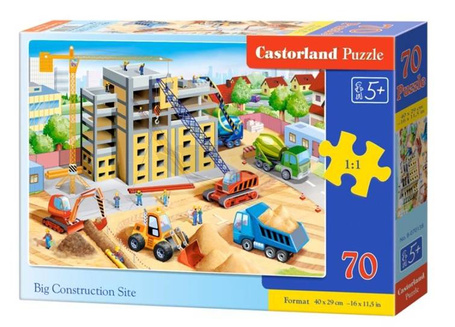 Puzzle 70 Big Construction Site CASTOR