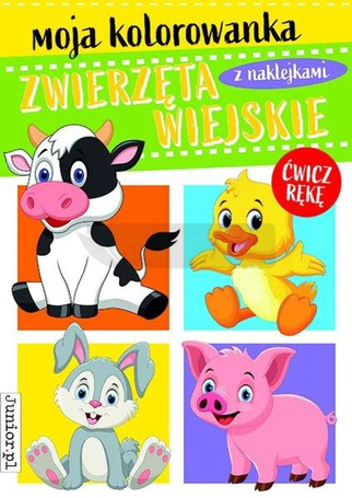 Moja kolorowanka. Zwierzęta wiejskie