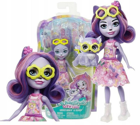 Lalka Enchantimals HADLEY HUSKY i zwierzę HHB90