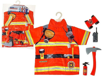 Stroj strażaka z akcesoriami