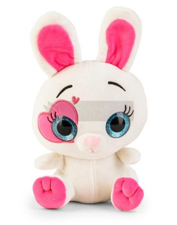 Maskotka królik biały 20cm