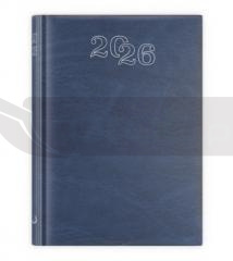 Kalendarz 2026 A5 dzienny standard granatowy