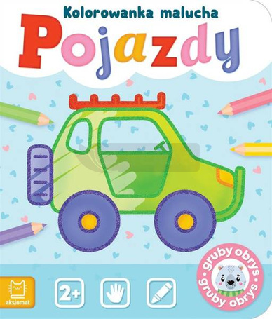 Pojazdy. Kolorowanka malucha