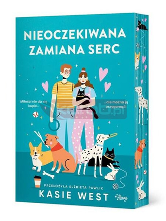 Nieoczekiwana zamiana serc (barwione brzegi)
