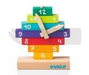 Drewniany zestaw konstrukcyjny Zegarek