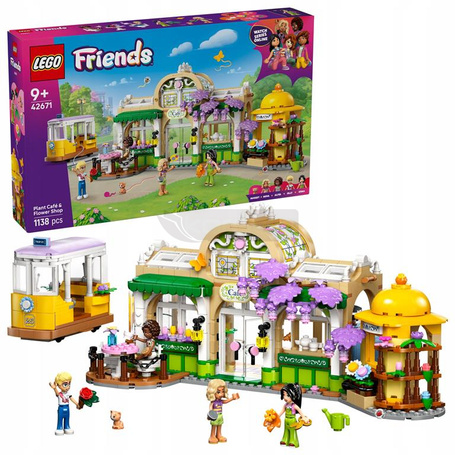 LEGO FRIENDS 42671 ZIELONA KAWIARNIA I KWIACIA zestaw klocków dla dzieci +9