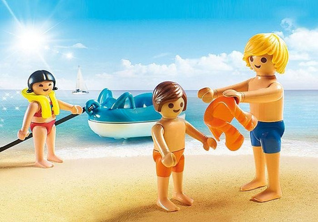 Playmobil 70091 Łódź motorowa z pontonami
