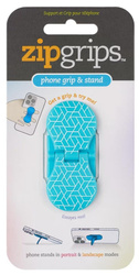 ZipGrip uchwyt na palce do telefonu Wzory geomet.