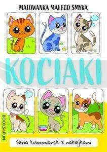 Malowanka małego smyka. Kociaki