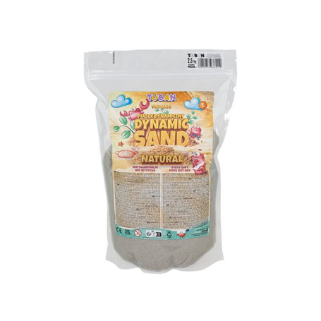 Piasek dynamiczny naturalny Doypack 2,5kg TUBAN
